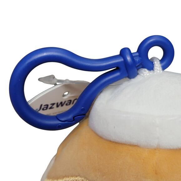 Squishmallows USS Butterscotch Clip On Plush 4" Stranger Things Backpack Bag - Picture 3 of 4